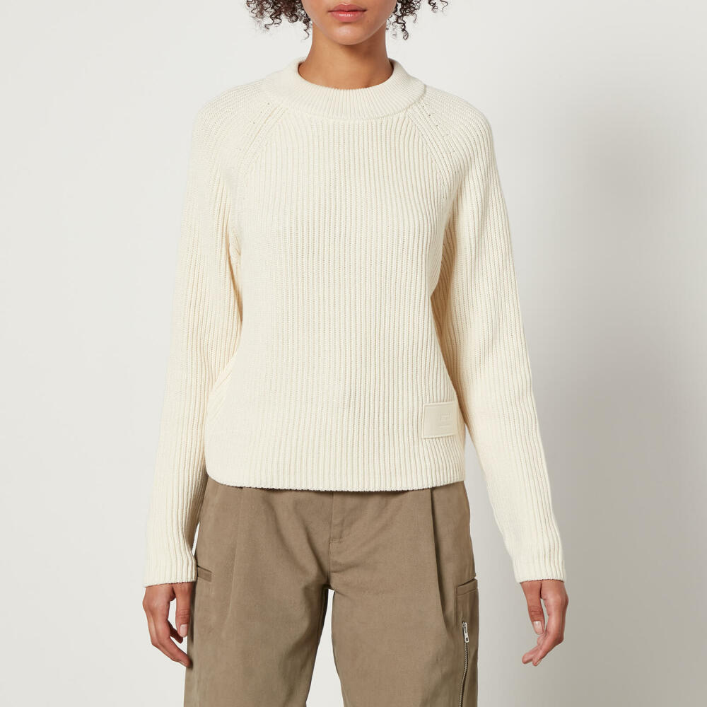 AMI Label Cotton and Wool-Blend Jumper Cover