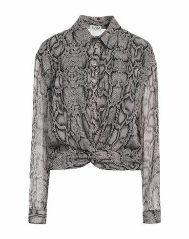 Liu ·jo Woman Shirt Grey Viscose Cover