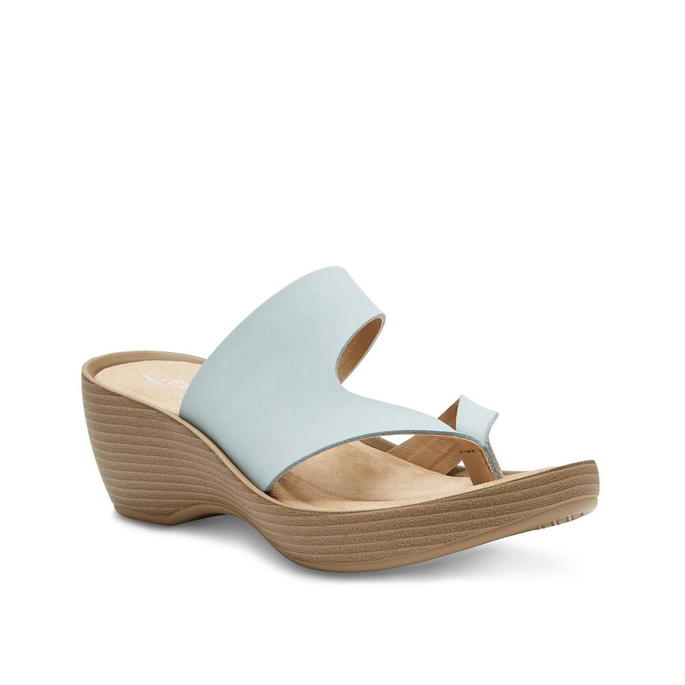 Eastland Laurel Wedge Sandal | Women's | Blue Cover