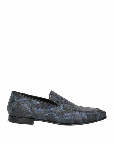 Mich Simon Man Loafers Blue Soft Leather Cover