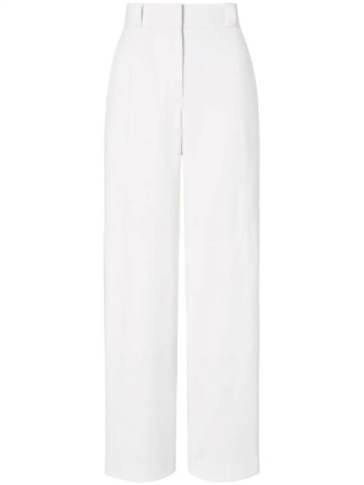 Tory Burch twill cargo trousers - White Cover