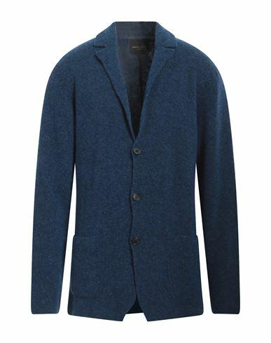 Roberto Collina Man Blazer Blue Polyamide, Wool, Alpaca wool, Elastane Cover