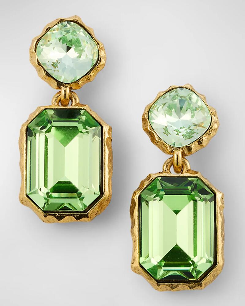 Oscar de la Renta Classic Crystal Drop Earrings Cover