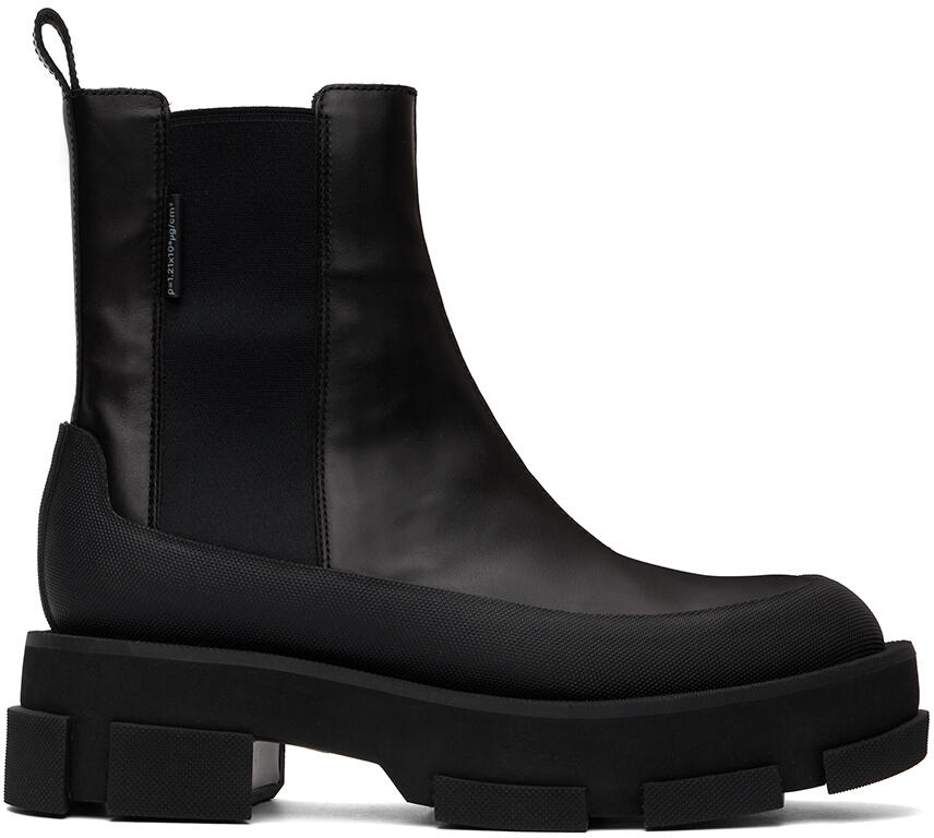 both Black Gao Chelsea Boots Cover