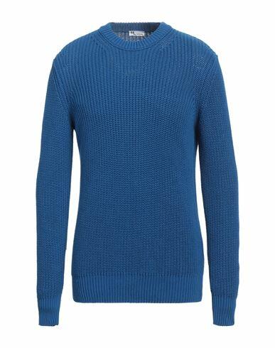 Doppiaa Man Sweater Azure Cotton Cover