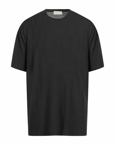 Filippo De Laurentiis Man T-shirt Black Cotton Cover