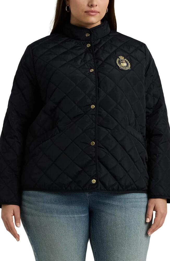 Lauren Ralph Lauren Quilted Recycled Polyester Jacket in Dark Navy Cover