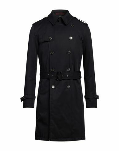 Sealup Man Coat Midnight blue Polyester, Cotton Cover