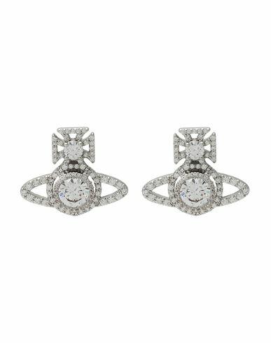 Vivienne Westwood Norabelle Earrings Woman Earrings Silver Recycled brass, Cubic zirconia Cover