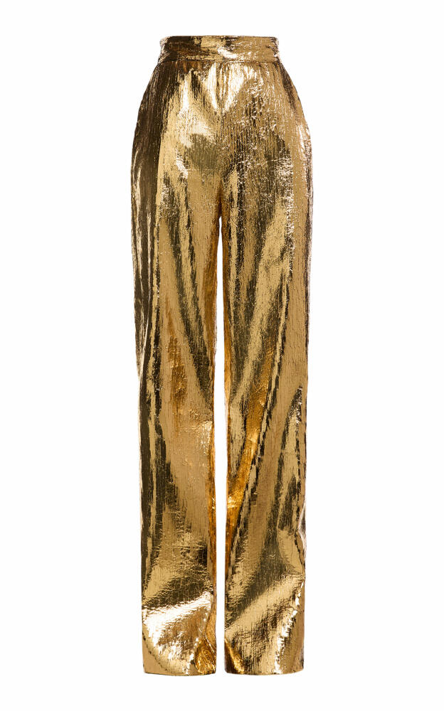 Maticevski - Redeem Sequined Pants - Gold Cover