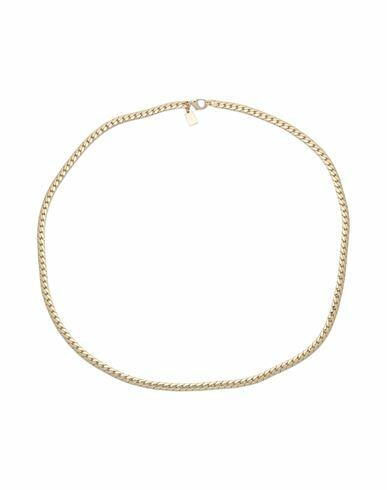 Crystal Haze Oslo Chain Woman Necklace Gold Brass, 18kt Gold-plated Cover