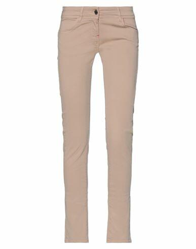 Relish Woman Pants Beige Cotton, Elastane Cover