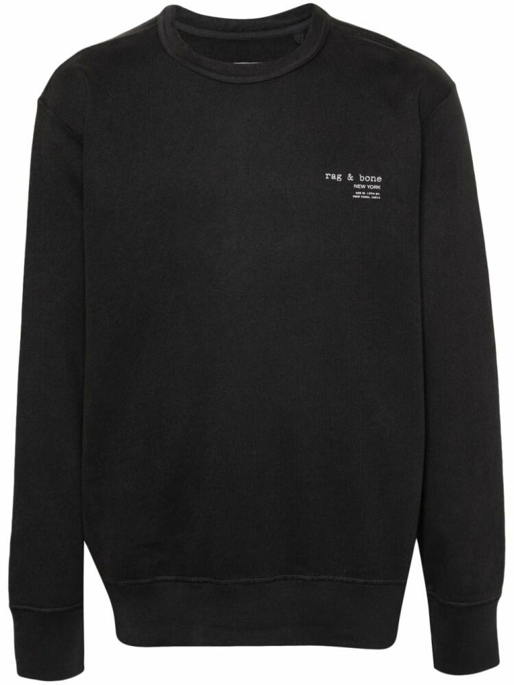 rag & bone logo-print sweatshirt - Black Cover