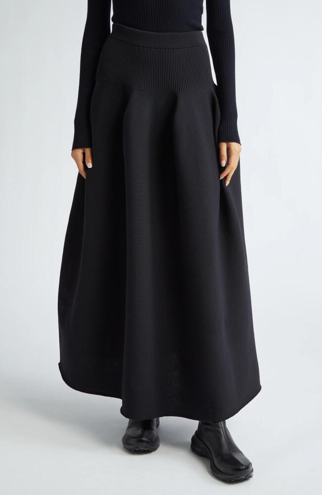 CFCL Pottery Knit Maxi Skirt in Black Cover