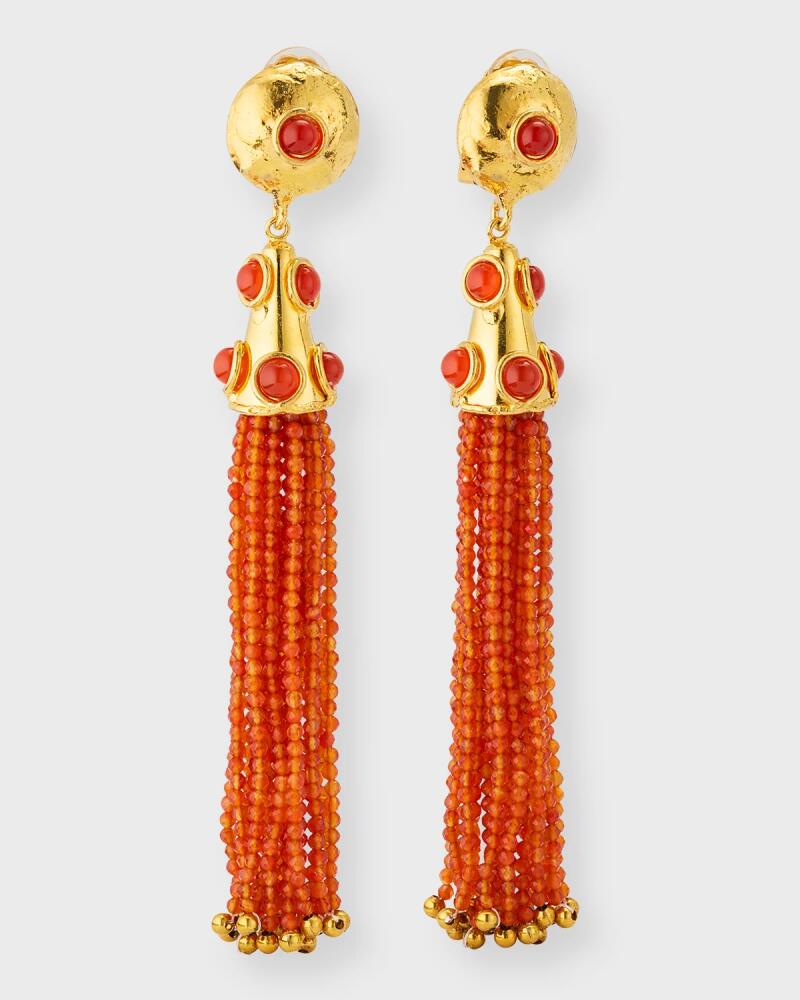 Sylvia Toledano Gio Tassel Clip On Earrings Cover