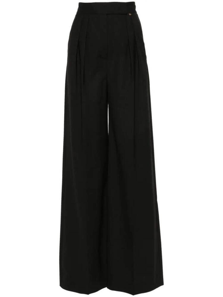 NISSA high-waisted tailored trousers - Black Cover