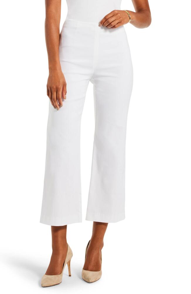 NIC+ZOE Wonderstretch Wide Leg Pull-On Pants in Paper White Cover