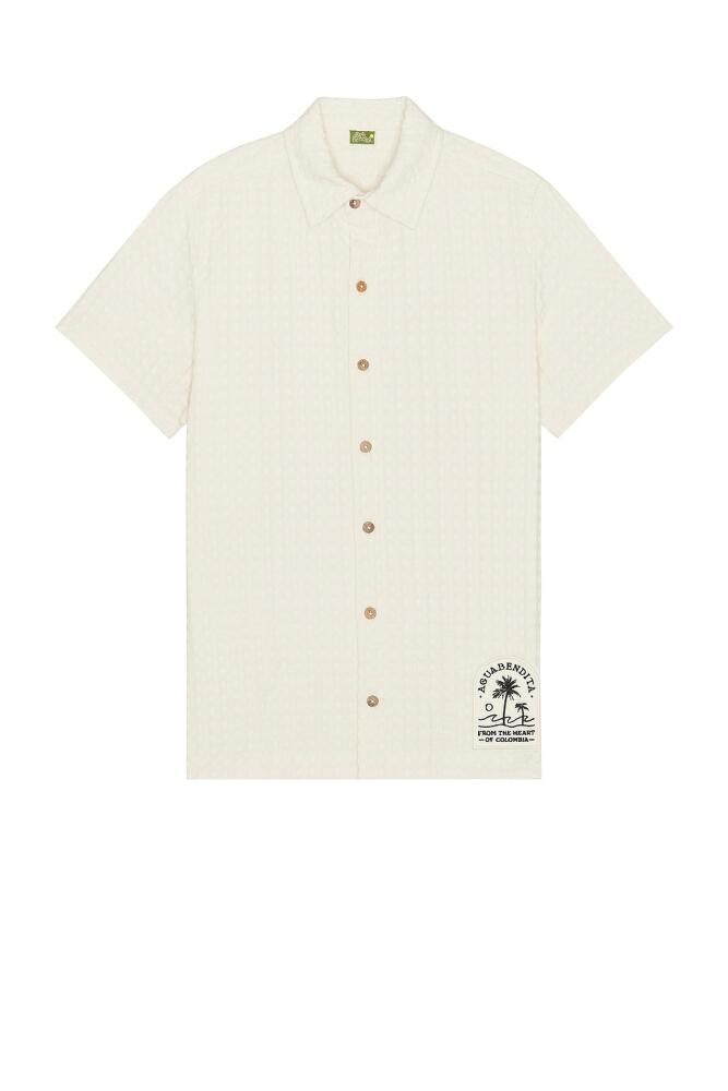 Agua Bendita Jack Cipres Shirt in Cream Cover