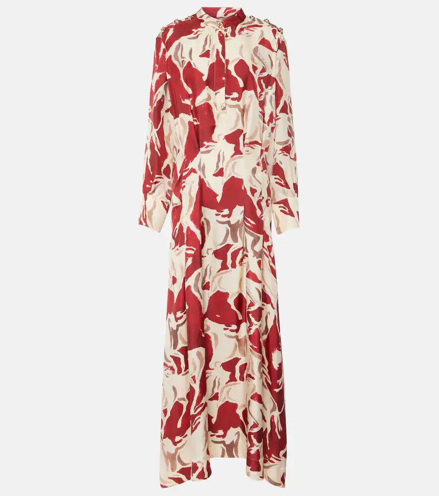 Altuzarra Felicia printed silk maxi dress Cover