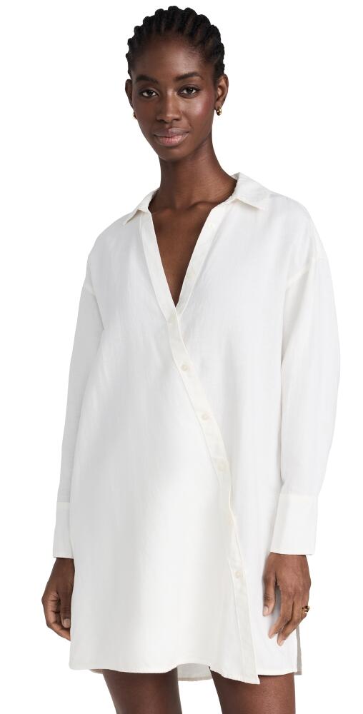 Madewell Tilapia Asym Linen Tunic Lighthouse Cover