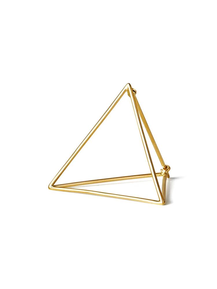 Shihara Triangle Earring 30 - Metallic Cover