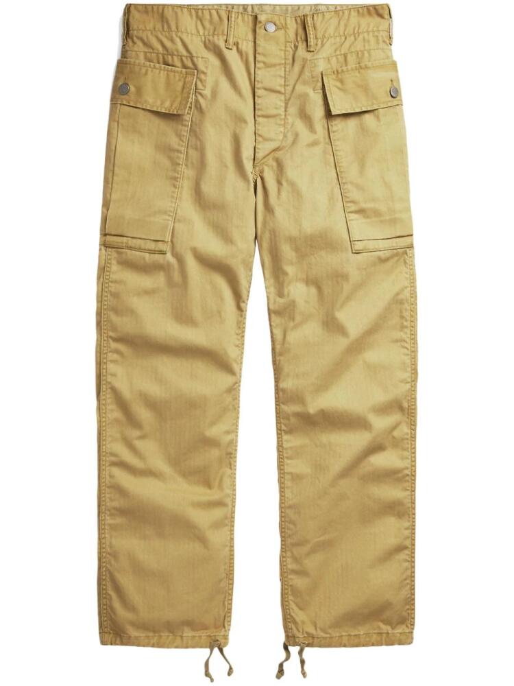 Ralph Lauren RRL herringbone twill cargo trousers - Neutrals Cover