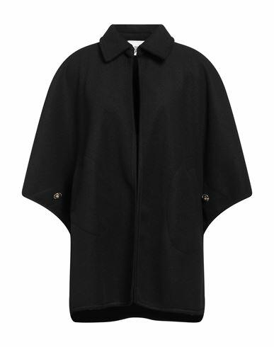 Silvian Heach Woman Cape Black Polyester Cover