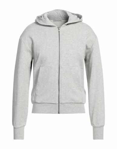 Trussardi Man Sweatshirt Light grey Cotton, Elastane Cover