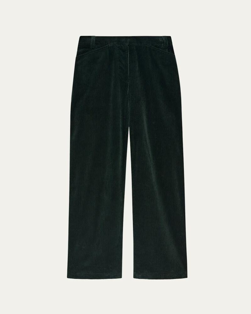 Another Tomorrow Patch Pocket Corduroy Wide Leg Pants Cover