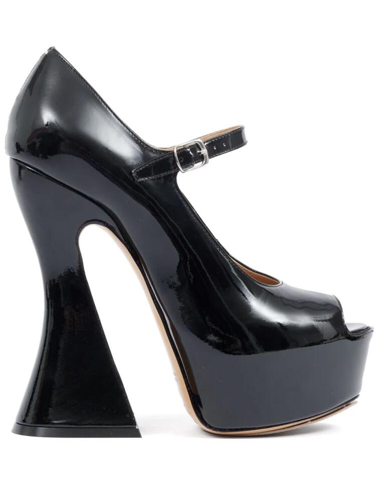 Maison Margiela Sketch 150mm Mary Jane pumps - Black Cover