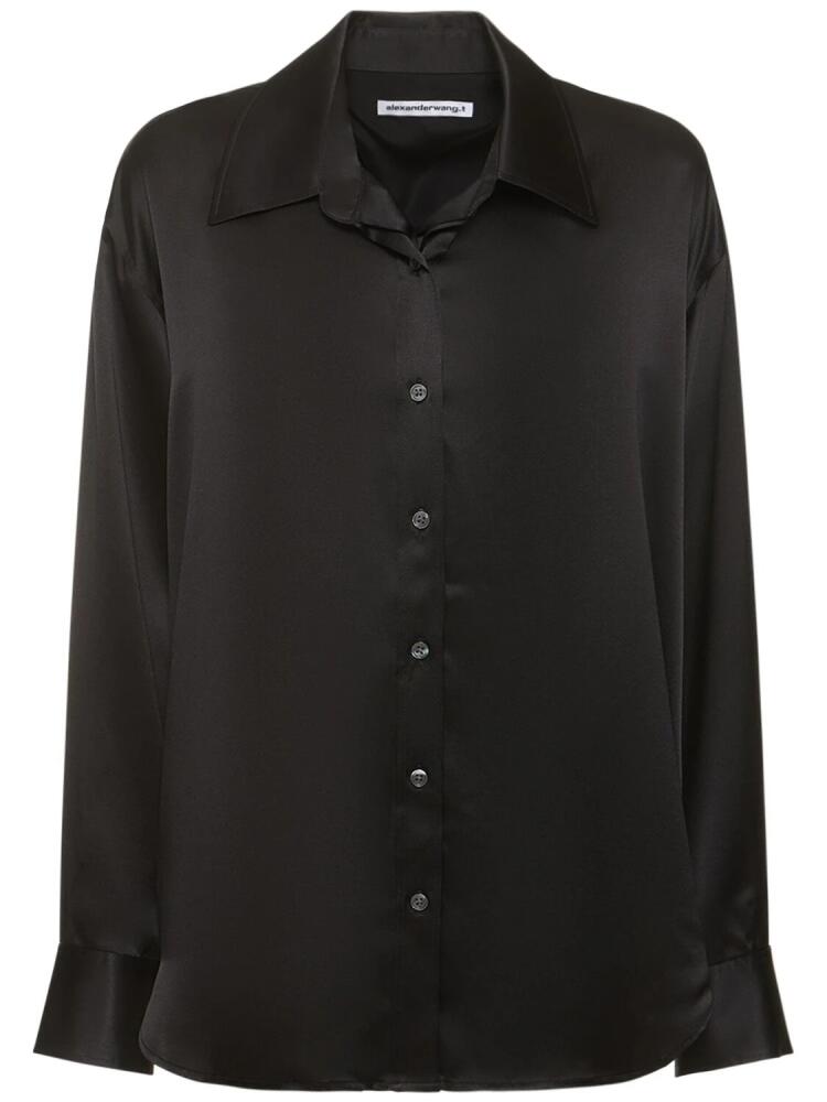 ALEXANDER WANG Silk Shirt Cover