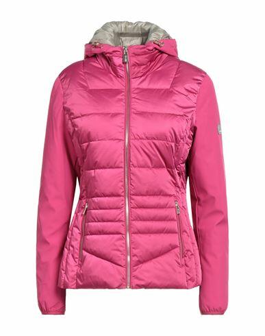 Yes Zee By Essenza Woman Puffer Fuchsia Polyester Cover