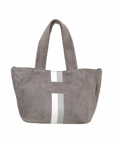 Mia Bag Woman Handbag Grey Soft Leather Cover