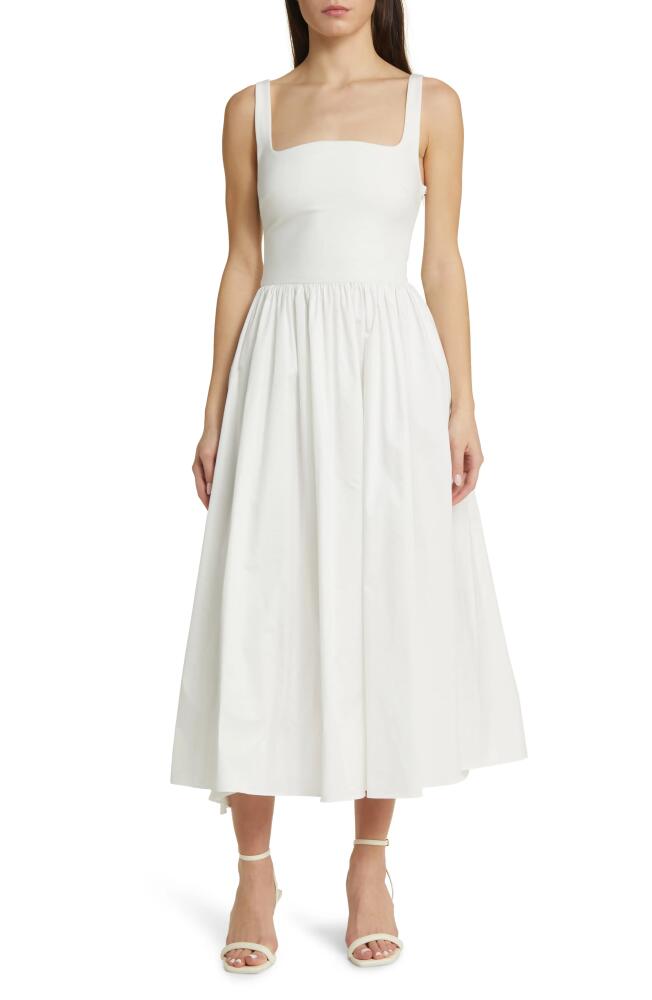 RUE SOPHIE Eli Midi Dress in Off White Cover