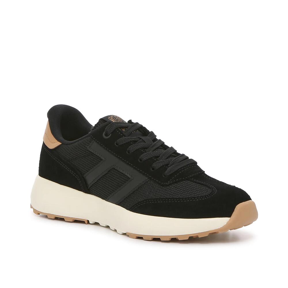 Le TIGRE Baxter Sneaker | Men's | Black/Tan Cover