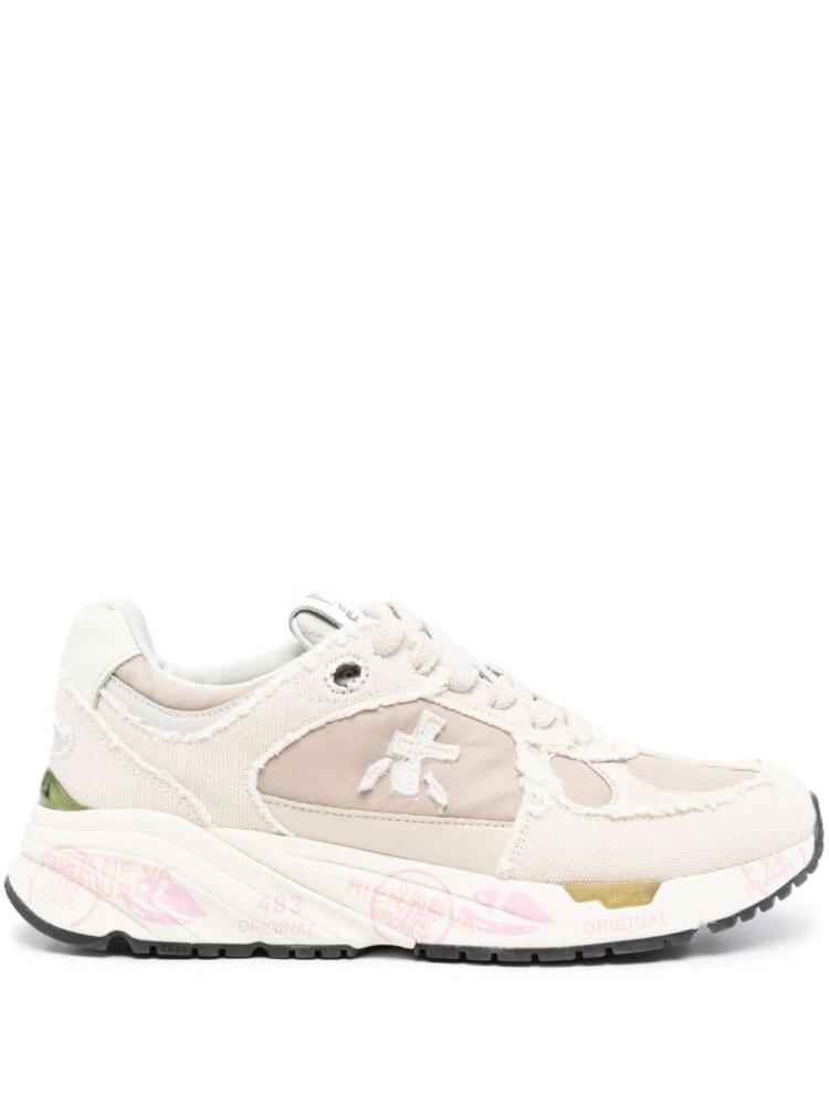 Premiata Mase distressed sneakers - Neutrals Cover