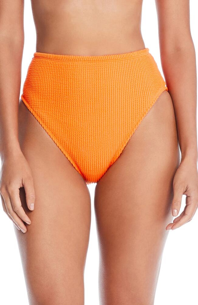 Rod Beattie High Waist Bikini Bottoms in Orange Crush Cover