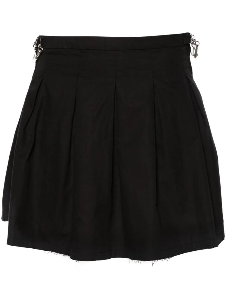 OUR LEGACY Object pleated miniskirt - Black Cover