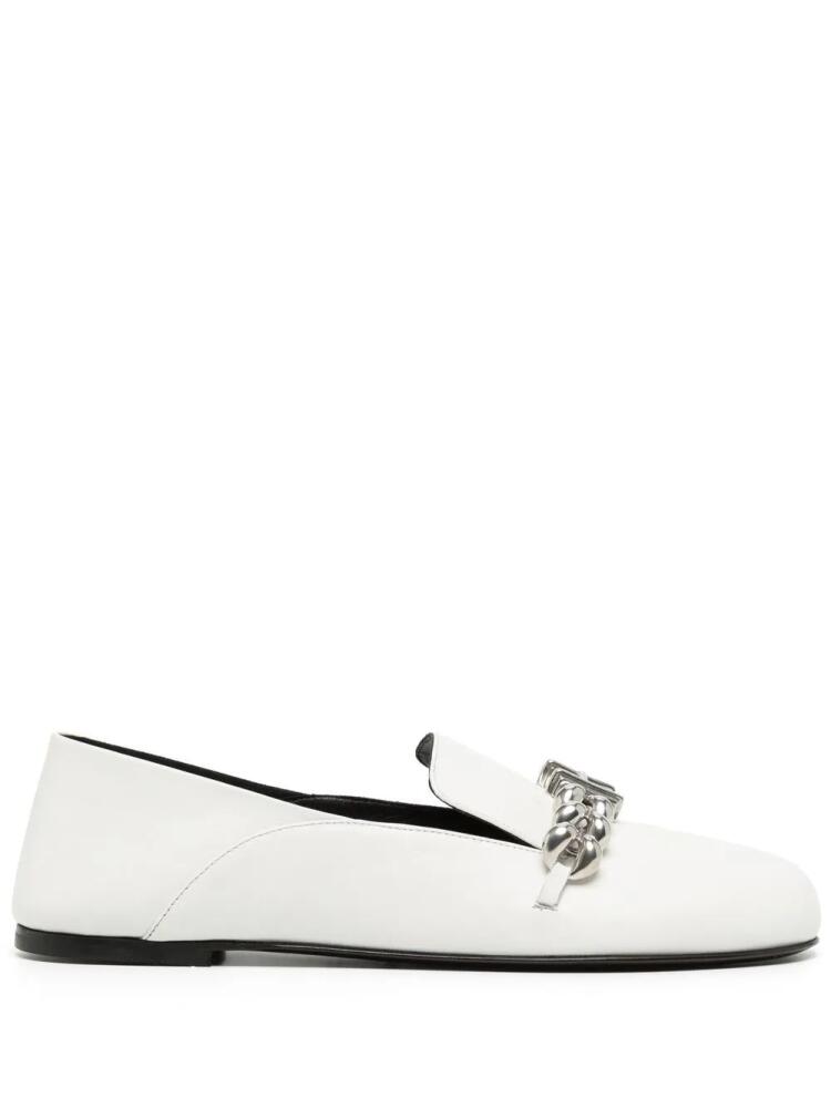 Ports 1961 chain-link detail loafers - White Cover