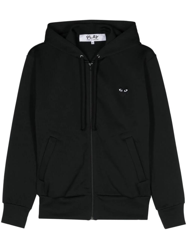 Comme Des Garçons Play heart-patch hoodie - Black Cover