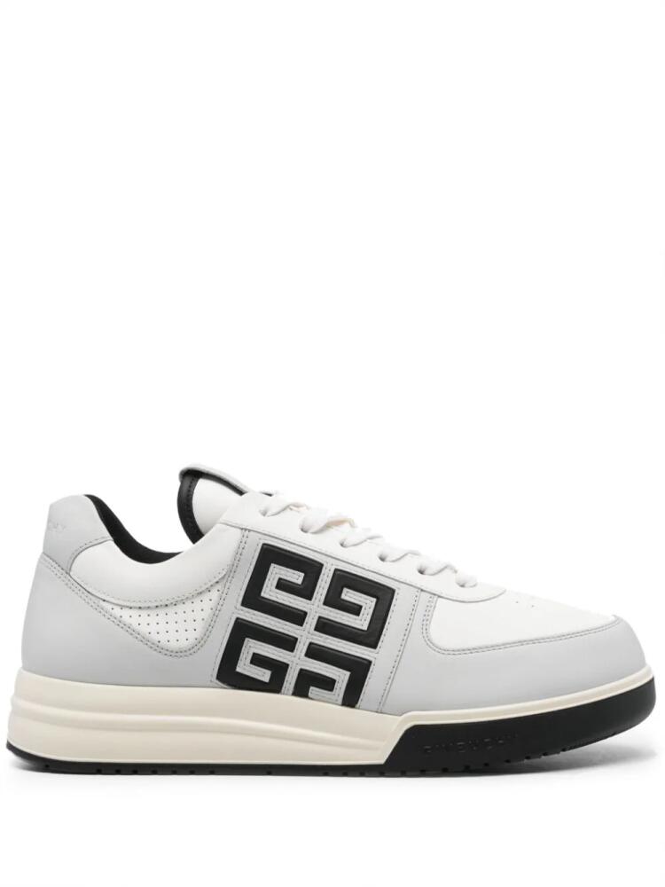 Givenchy G4 leather low-top sneakers - Grey Cover