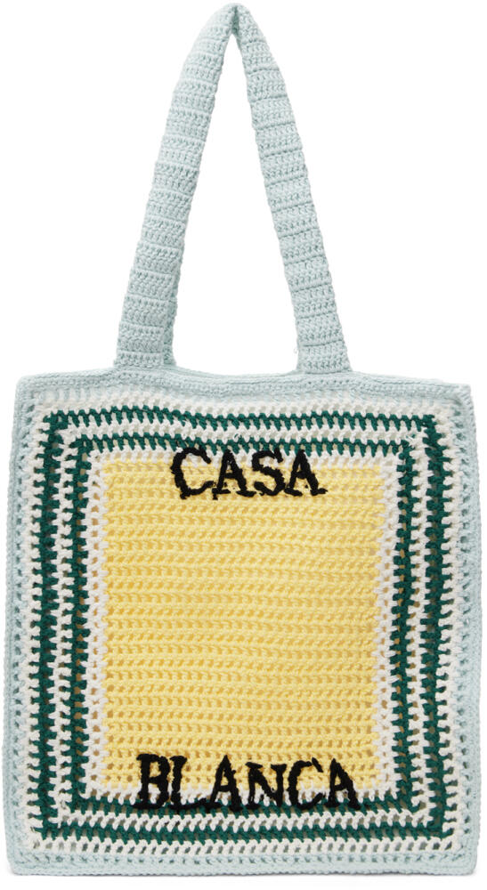 Casablanca Multicolor Crochet Tote Cover