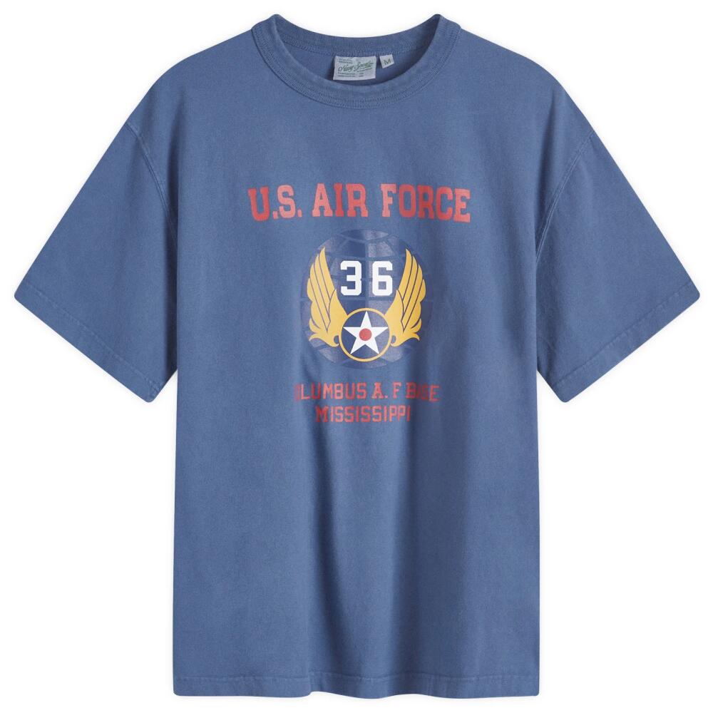 Uniform Bridge Men's A.F. 36 T-Shirt in Pigment Navy Cover