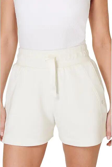 Sweaty Betty Revive High-Waist Shorts (Lily White) Women's Shorts Cover