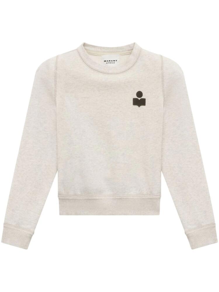 MARANT ÉTOILE Prissa logo-print sweatshirt - Neutrals Cover