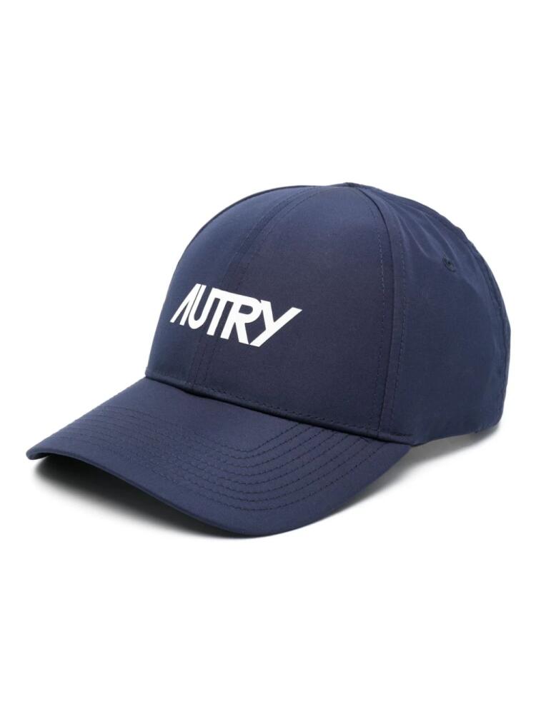 Autry logo-print baseball cap - Blue Cover