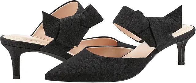 Bandolino Millie (Black Linen) High Heels Cover