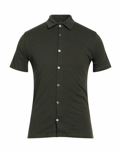 Kaos Man Shirt Military green Cotton Cover