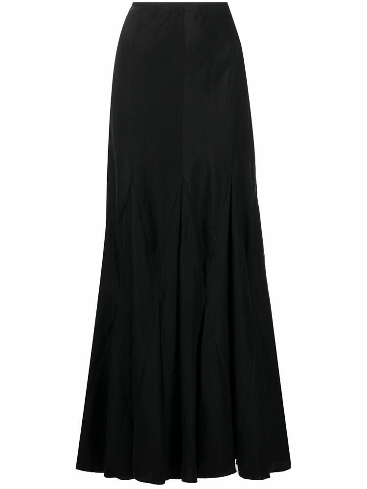 VOZ godet high-waisted skirt - Black Cover