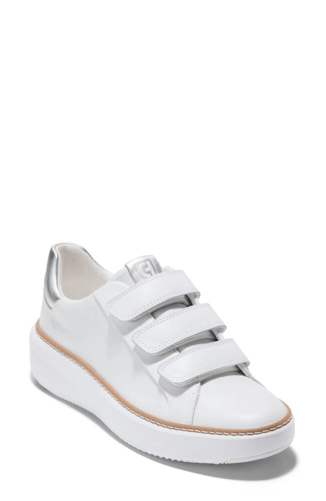 Cole Haan GrandPro Topspin Strap Sneaker in Optic White Cover